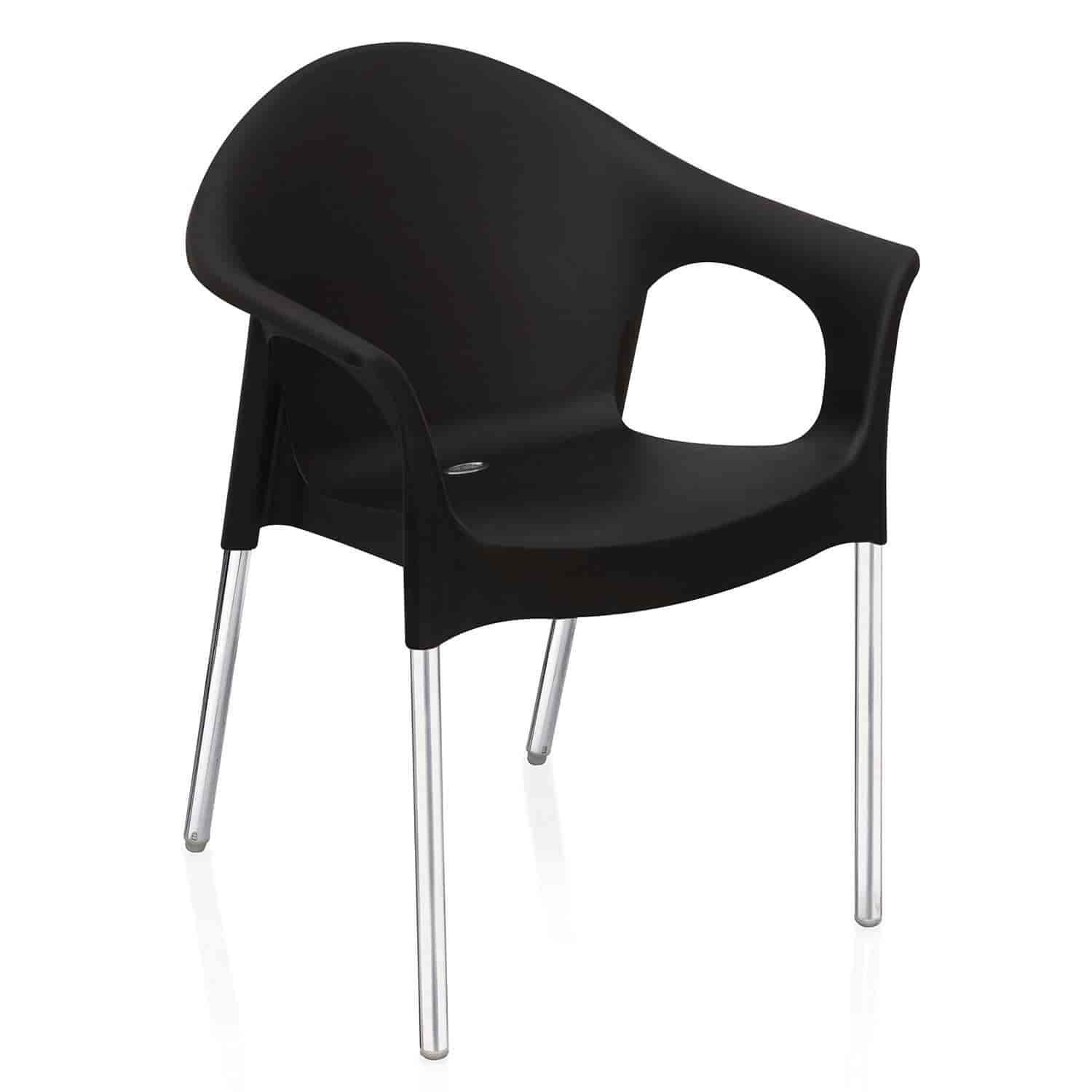 NILKAMAL Novella 09 (NS09) Chair Iron Black