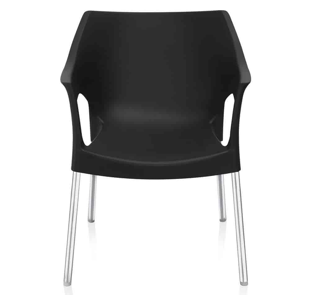 NILKAMAL Novella NS10 Chair (Black)